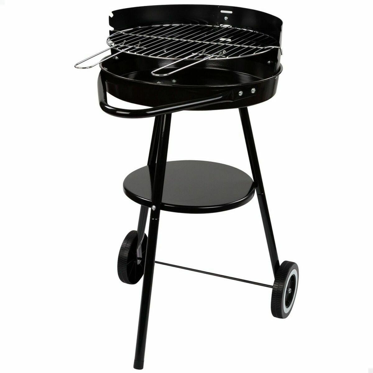 Aktive kulgrill med hjul - sort, Ø 42 cm (OUTLET B) billede