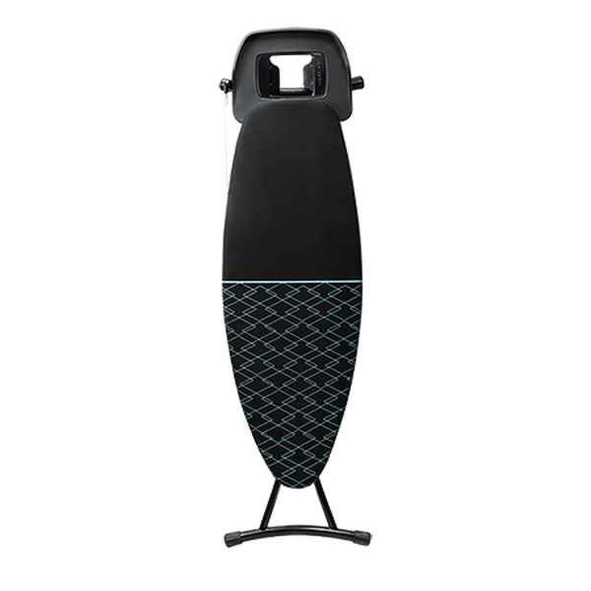 400 strygebræt - sort bomuld, geometri, 125 × 45 cm (OUTLET B) billede