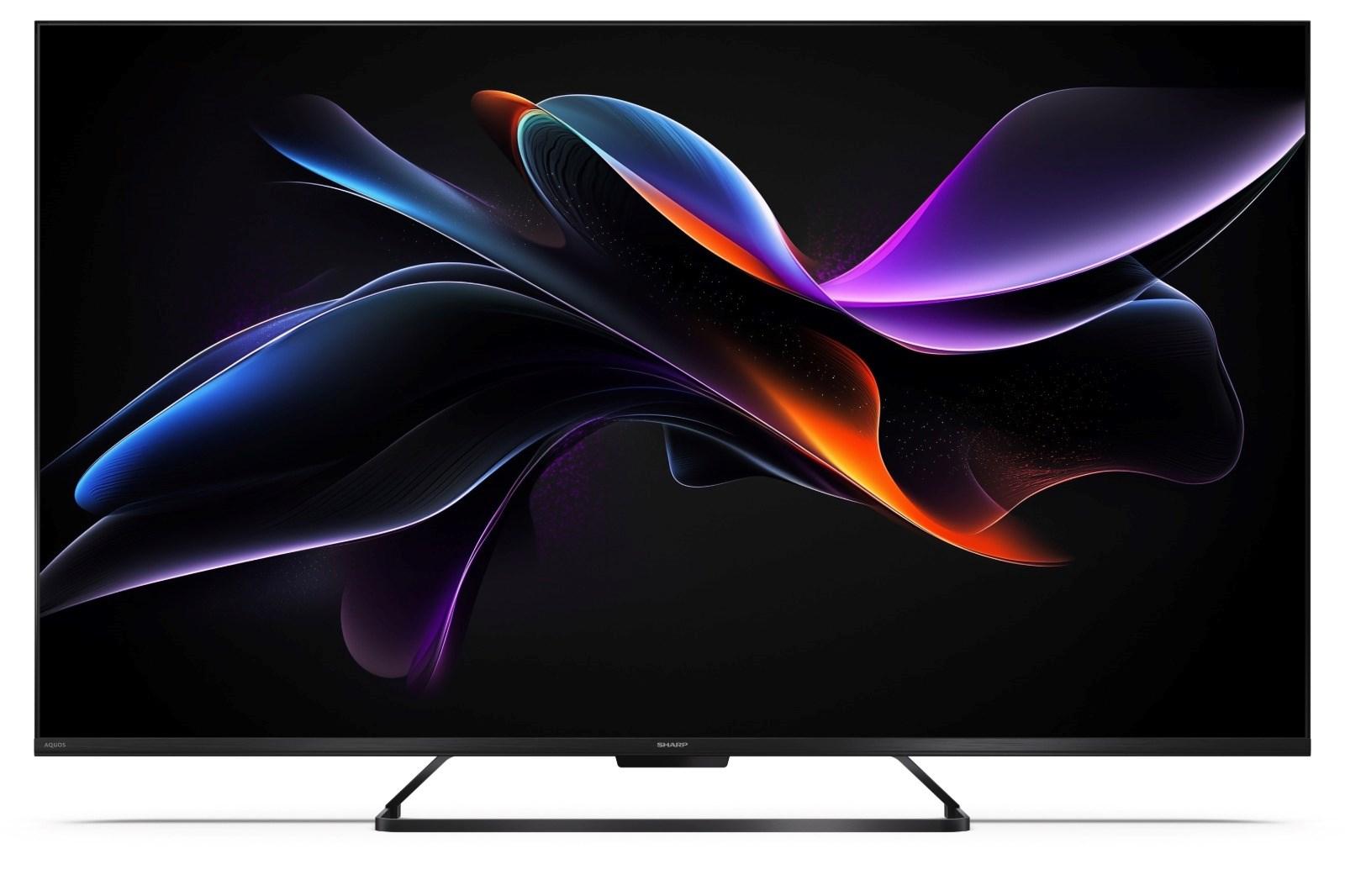 Sharp 43HR7265E 43" QLED 4K Ultra HD Smart TV - sort billede