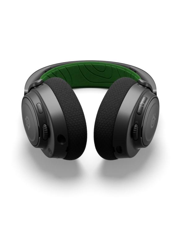 SteelSeries Arctis Nova 7X gaming-headset - kablet & trådløst, USB-C/Bluetooth, sort/grøn