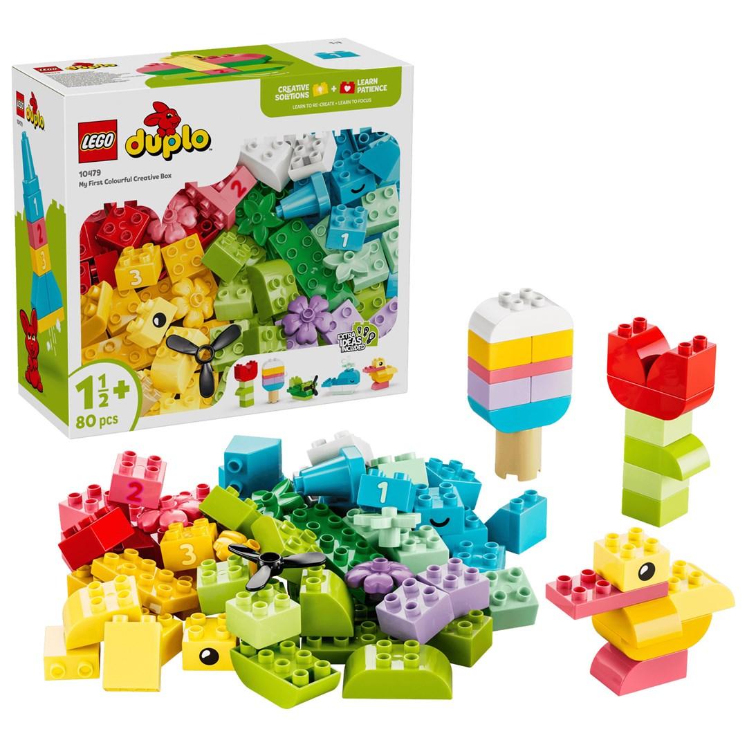 LEGO DUPLO 10479 Farverig Kreativ Boks - byggesæt til små børn (80 dele)