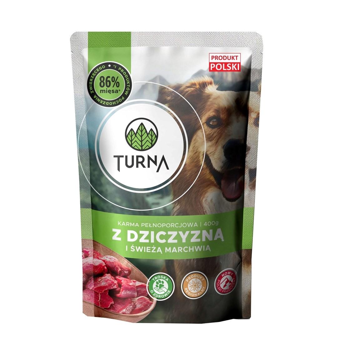 TURNA vådfoder til hund - med vildtkød, 400 g billede