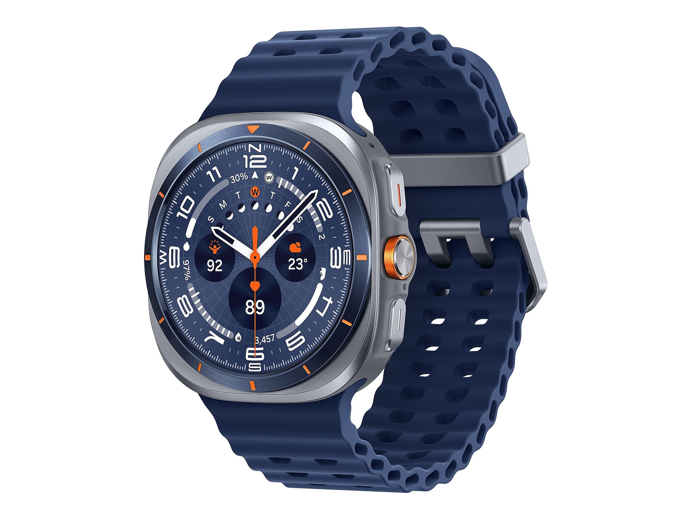Samsung Galaxy Watch Ultra 47 mm - Blå/Sølv smartwatch med LTE billede