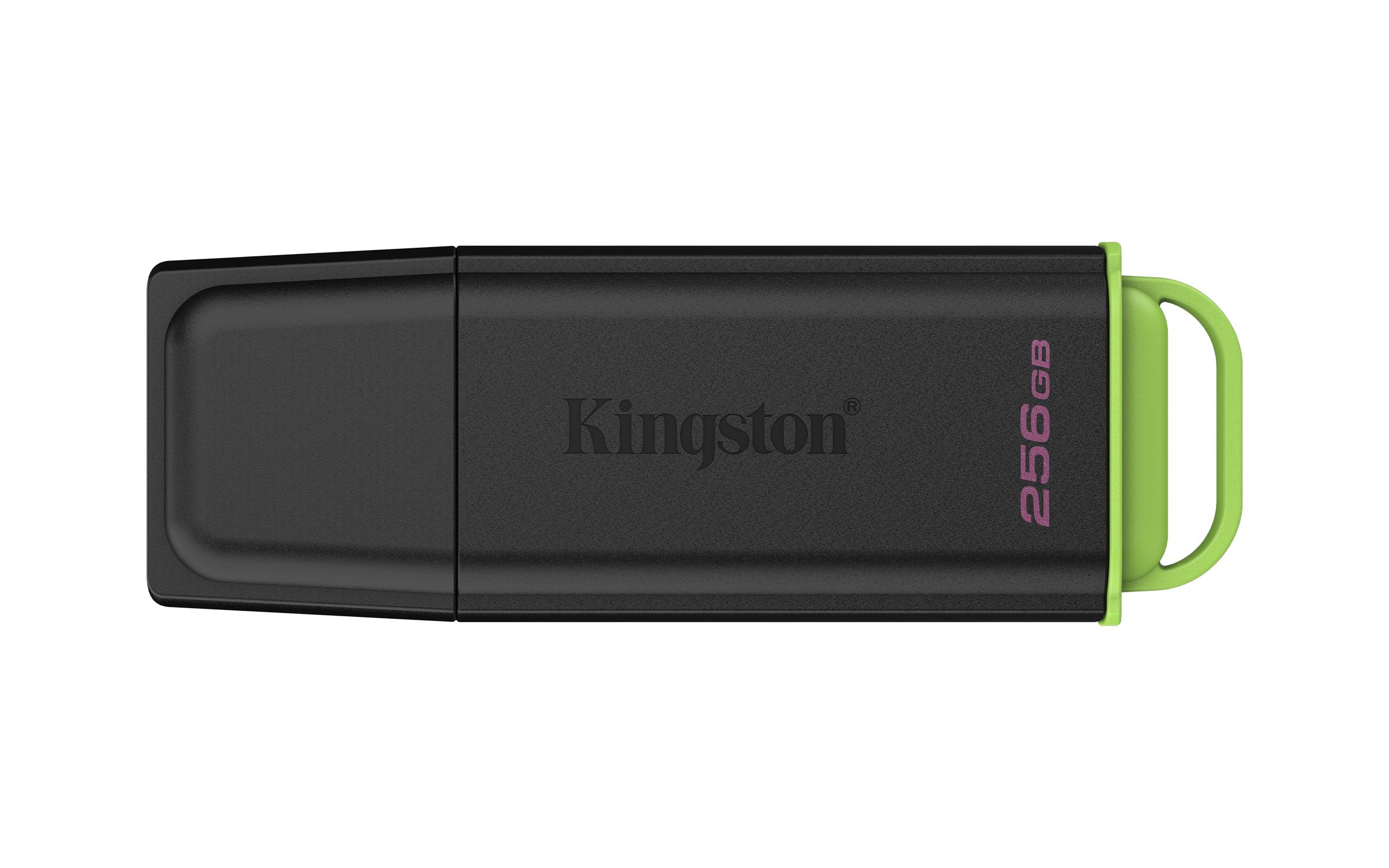 Kingston DataTraveler Exodia 256 GB USB 3.2 Gen 1 - sort/grøn