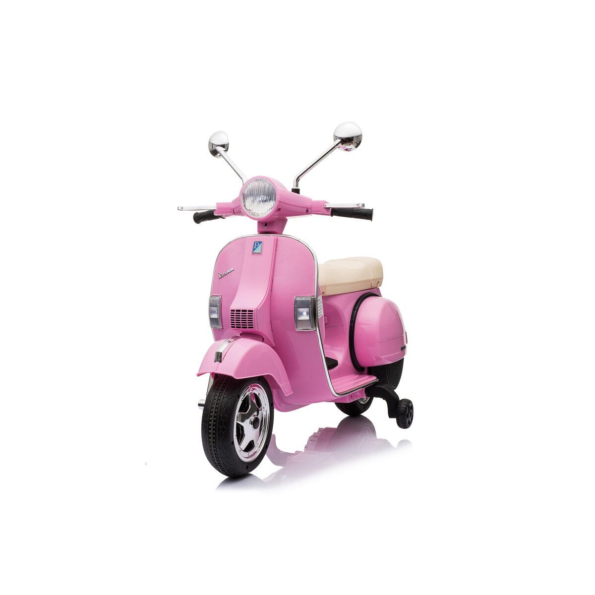 RunRunToys Vespa PX150 el-motorcykel 12 V - Pink billede
