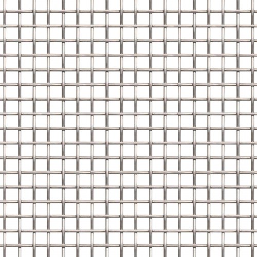 Netskærm 60 x 500 cm 8 Mesh Rustfrit stål 201 Sølv