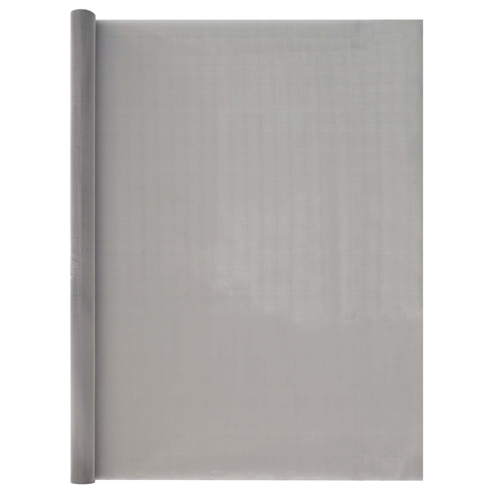 Netskærm 100 × 2.000 cm - 120 mesh i rustfrit stål 201, sølv billede