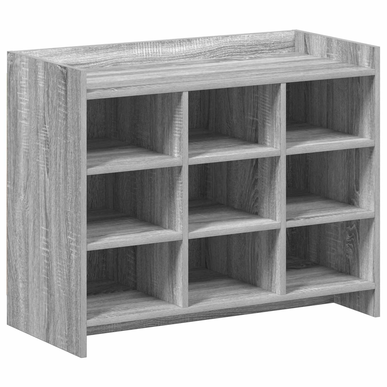 Sko skab Grå Sonoma 85 x 39,5 x 70 cm Konstrueret træ billede