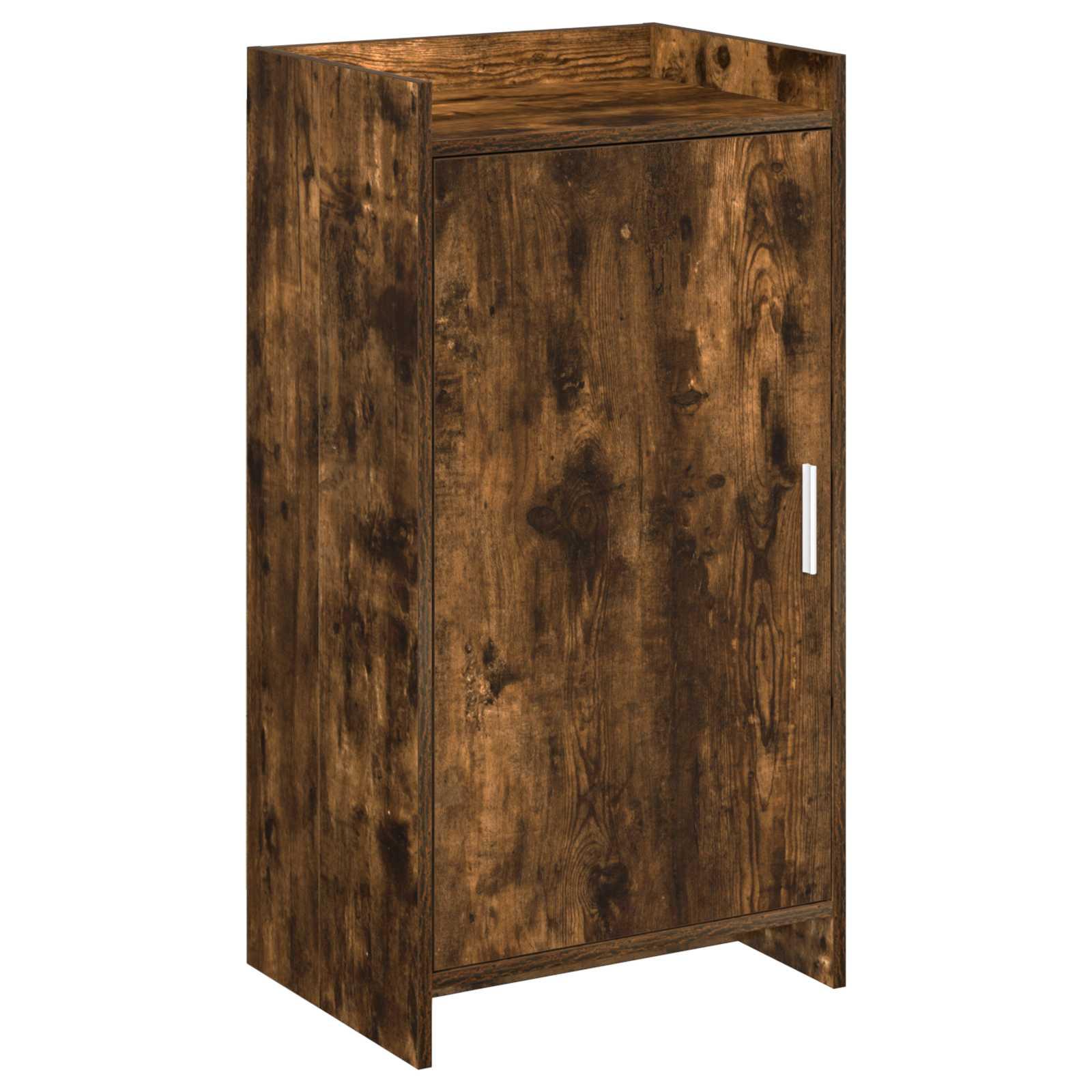 Sko skab med dør Røget eg 48 x 36 x 92 cm Konstrueret træ billede