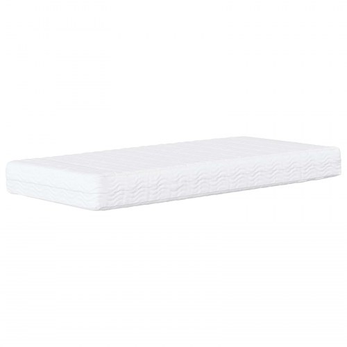 Skummadras H2/H3 - 75 × 190 cm, hvid, vendbar 7-zoner