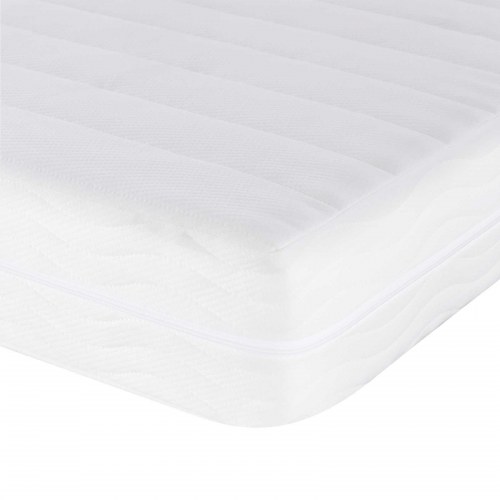 Skummadras H2/H3 - 75 × 190 cm, hvid, vendbar 7-zoner