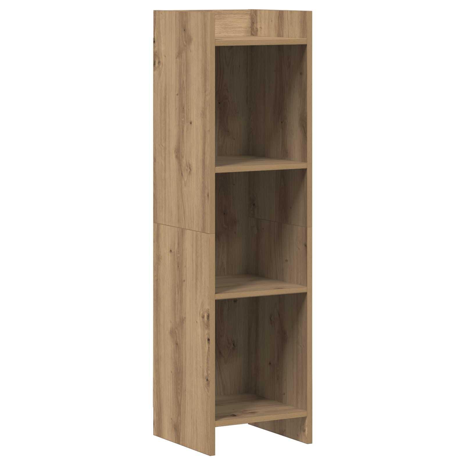 Bogreol Artisan-eg 30 x 30 x 111 cm Konstrueret træ billede