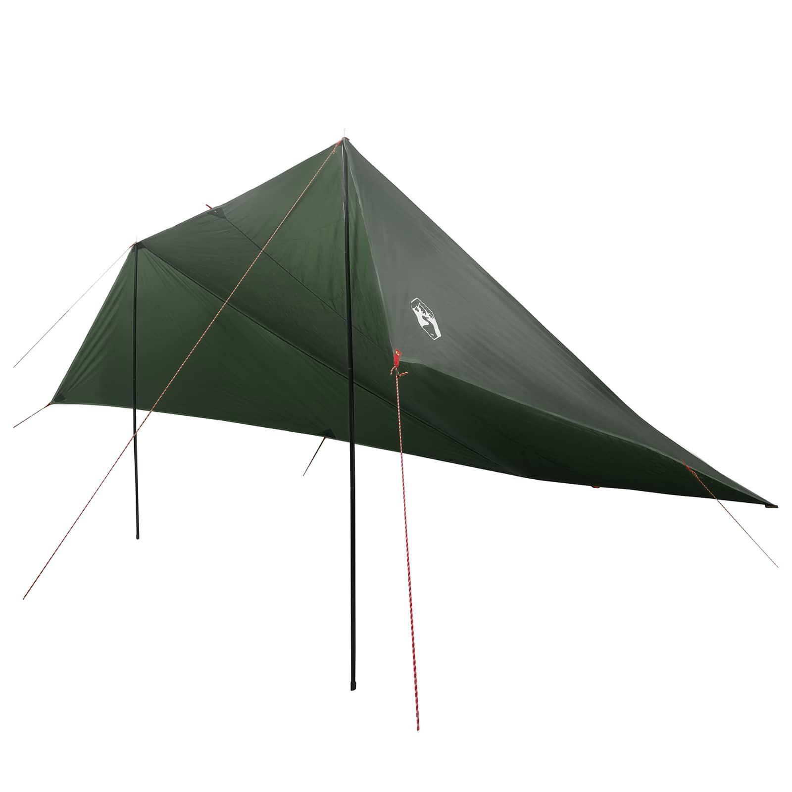 Fartøjs Markise Army grøn 518 x 580 x 215 cm Polyester og Stål billede