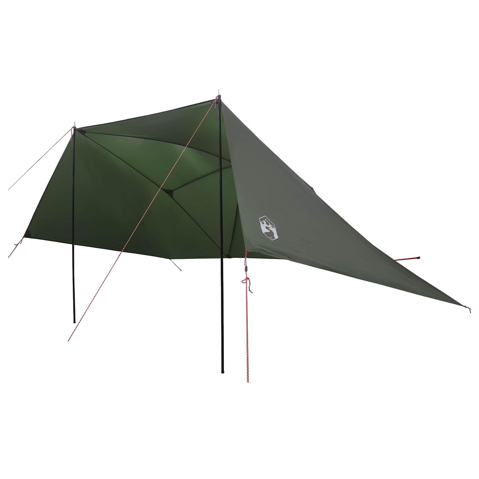 Bil Telt med tag Army Grøn 308 x 215 x 220 cm Polyester og Stål billede