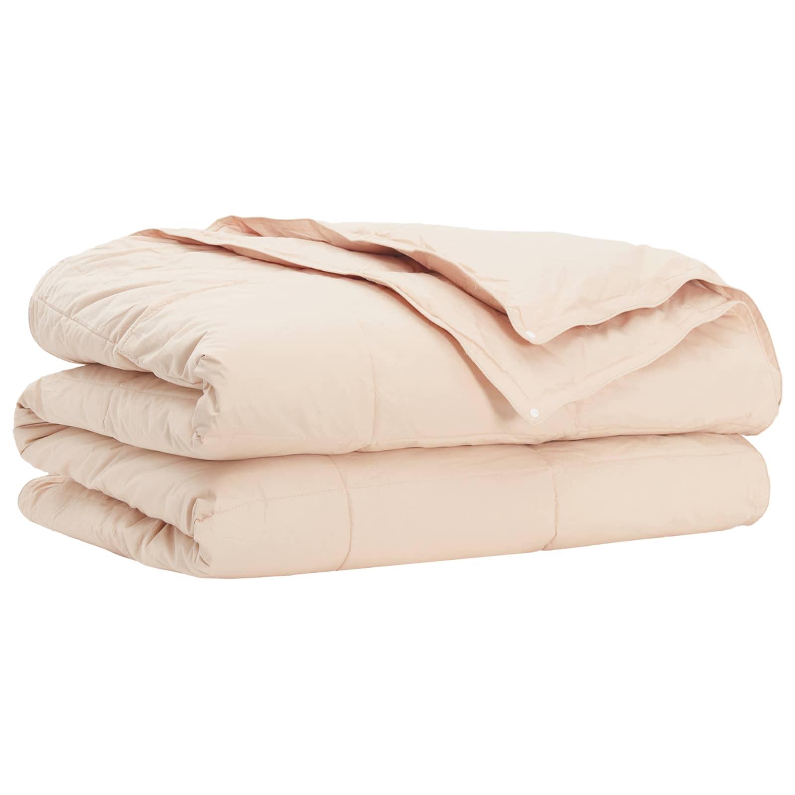 Dyne Beige 220 x 240 cm Kapokfiber billede