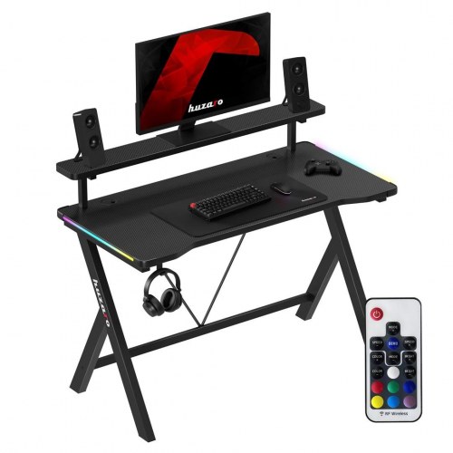 Huzaro Hero 1.9 RGB gamingbord - sort, 120 × 60 cm