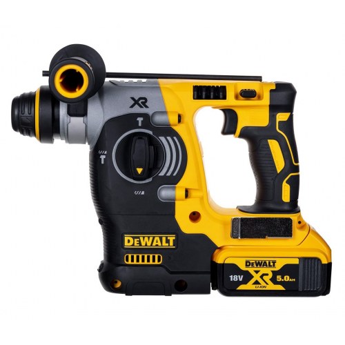 DeWALT DCK422P3 18V XR kombosæt - bor/skruemaskine, slagboremaskine, slagskruetrækker og vinkelsliber med 3 x 5,0 Ah