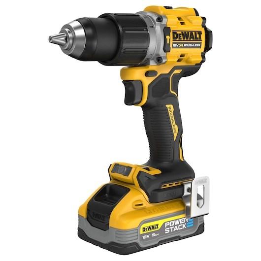 DeWALT DCD805H2T-QW 18V skruemaskine/slagboremaskine - 5,0 Ah, med kuffert