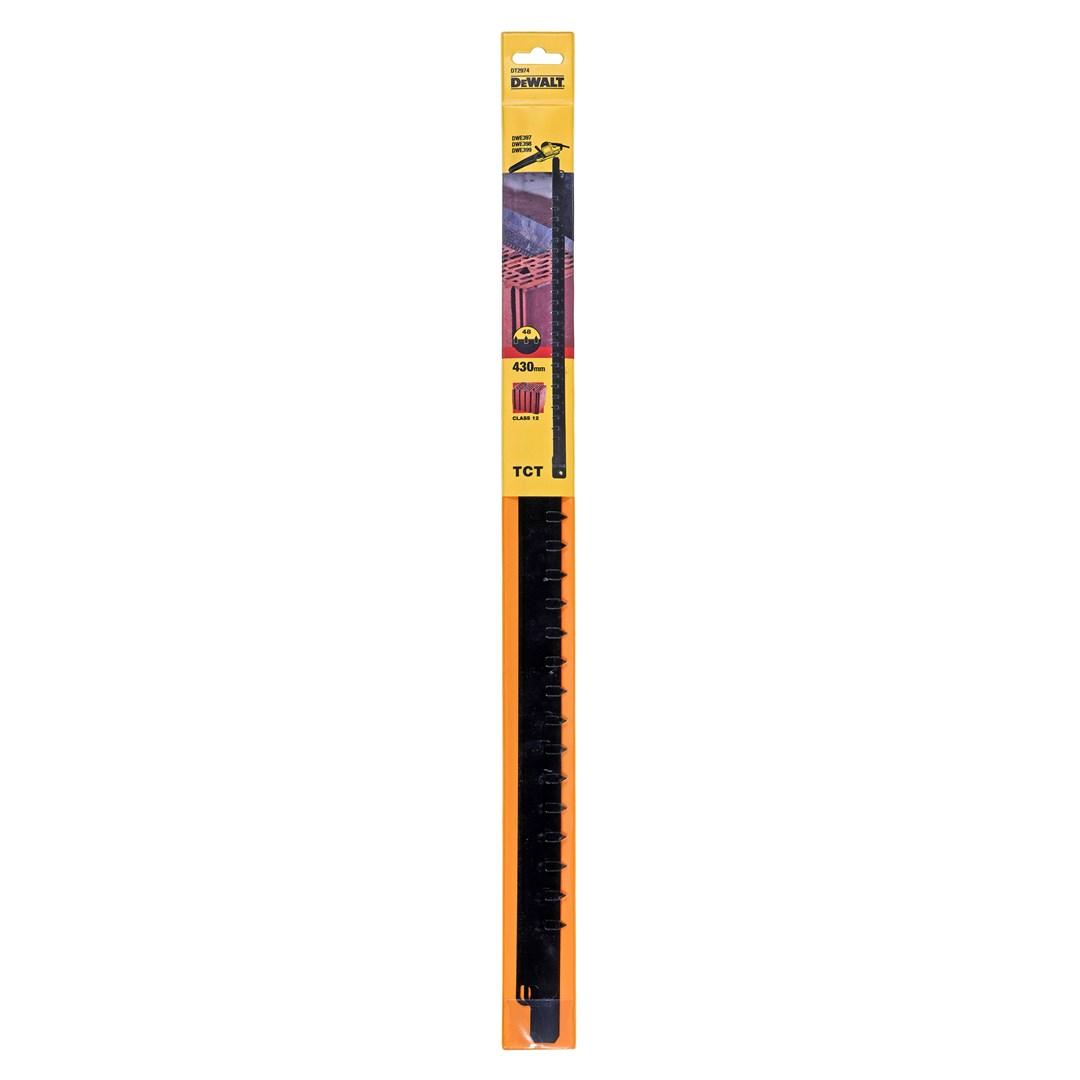 DeWALT DT2974 savklinge til mursten/beton, 430 mm - TCT