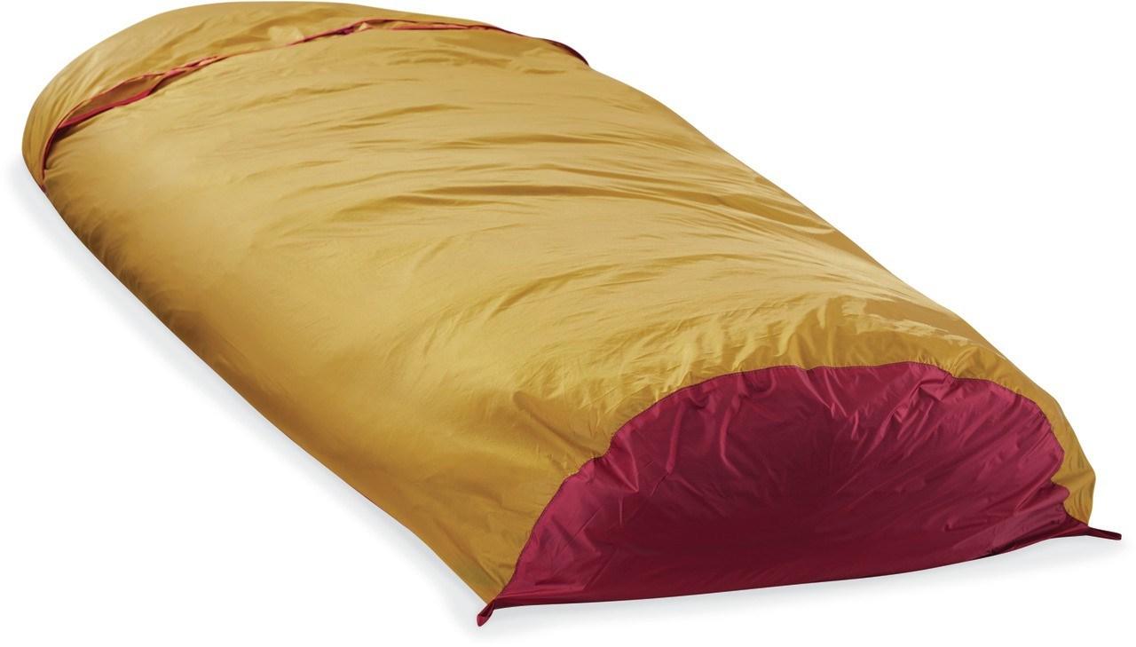 MSR 10852 mumiesovepose til voksne - nylon/silikone, ravgul billede
