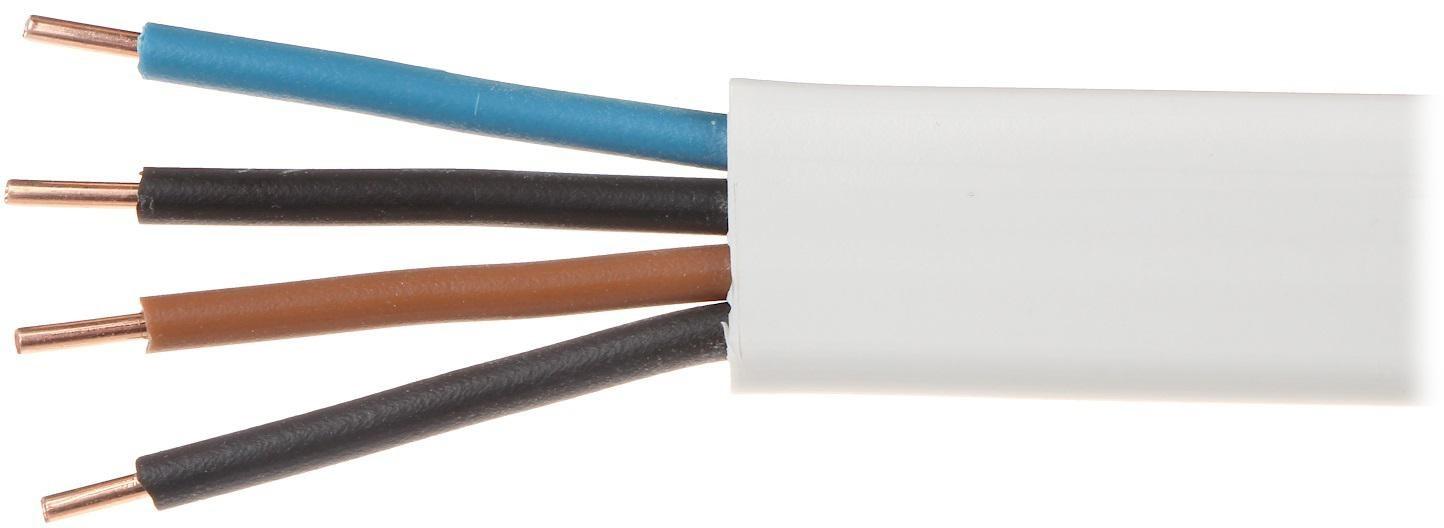 ELEKTROKABEL installationskabel YDYp 450/750 V 4×1,5 mm² - 100 m, flad billede