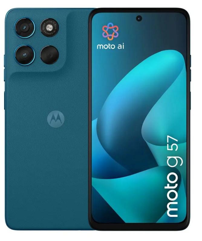 Motorola moto g57 6,72" 8/256 GB 5G smartphone - Grøn billede