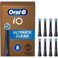 Oral-B iO Ultimate Clean børstehoveder - sort (8 stk.)