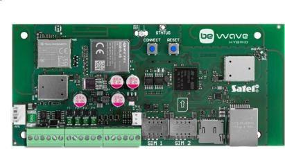 SATEL BE Wave Hybrid 128 Plus - smart home styreenhed billede