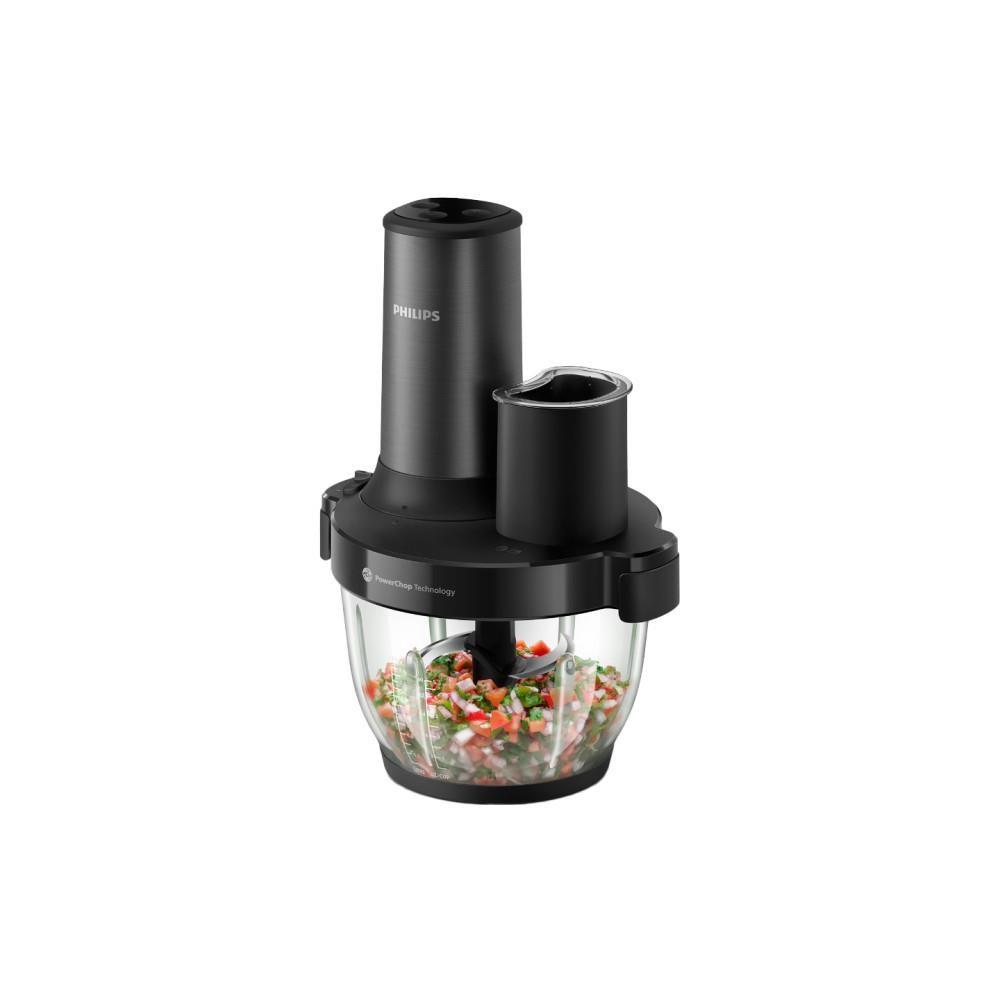 Philips HR1507/00 mini-hakker - køkkenhakker til hurtig snitning