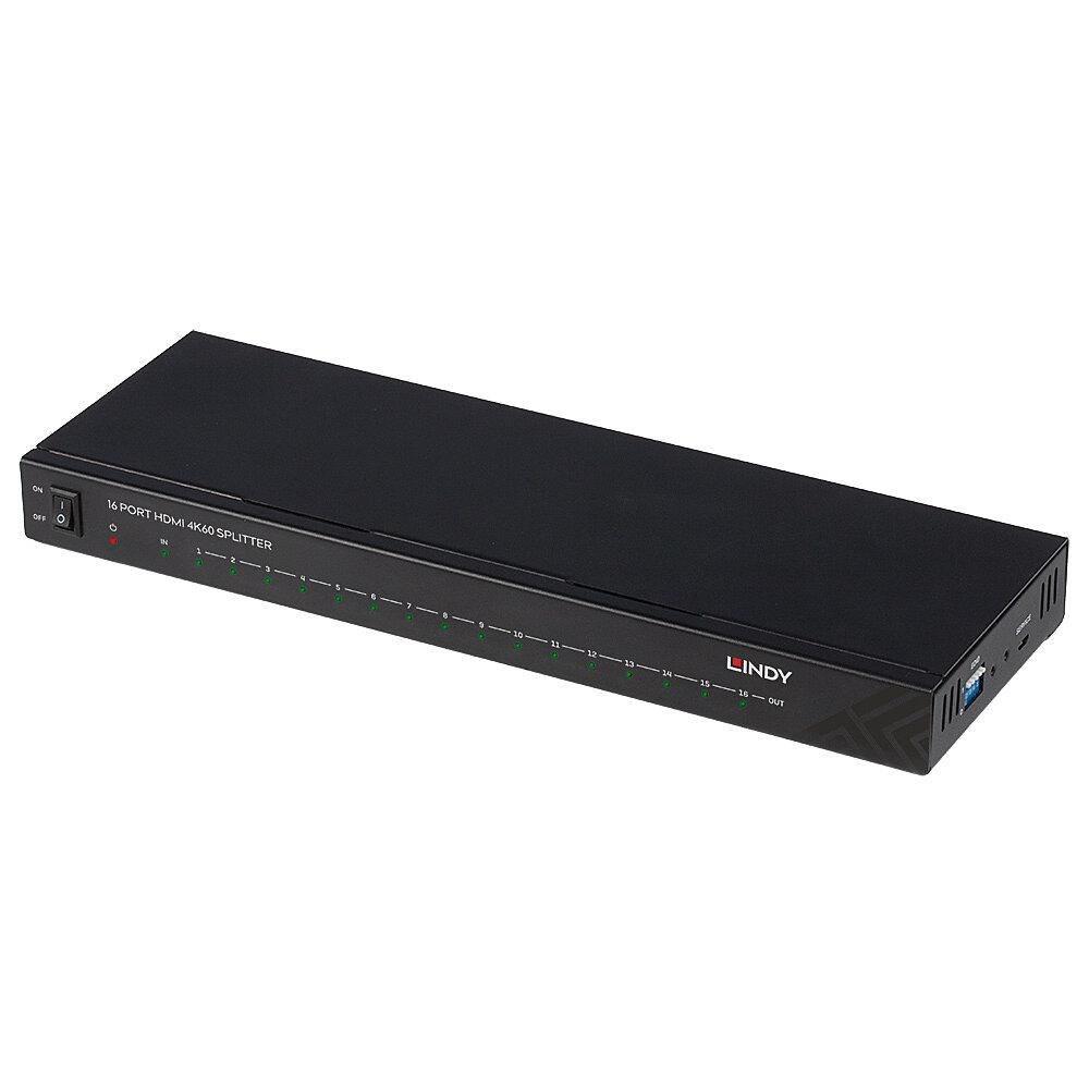 LINDY HDMI-splitter 16 porte - 4K60 billede