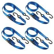 Master Lock spændstrop med spænde og S-kroge, 5 m × 25 mm - sæt á 4 billede