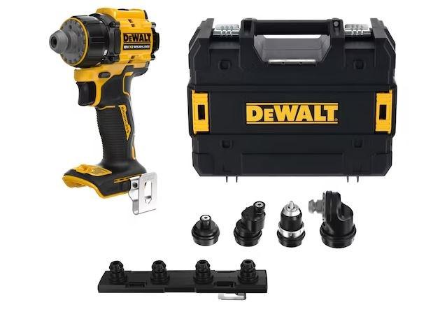DeWALT DCD803NT XR 18V skruemaskine med 4 hoveder - uden batteri billede