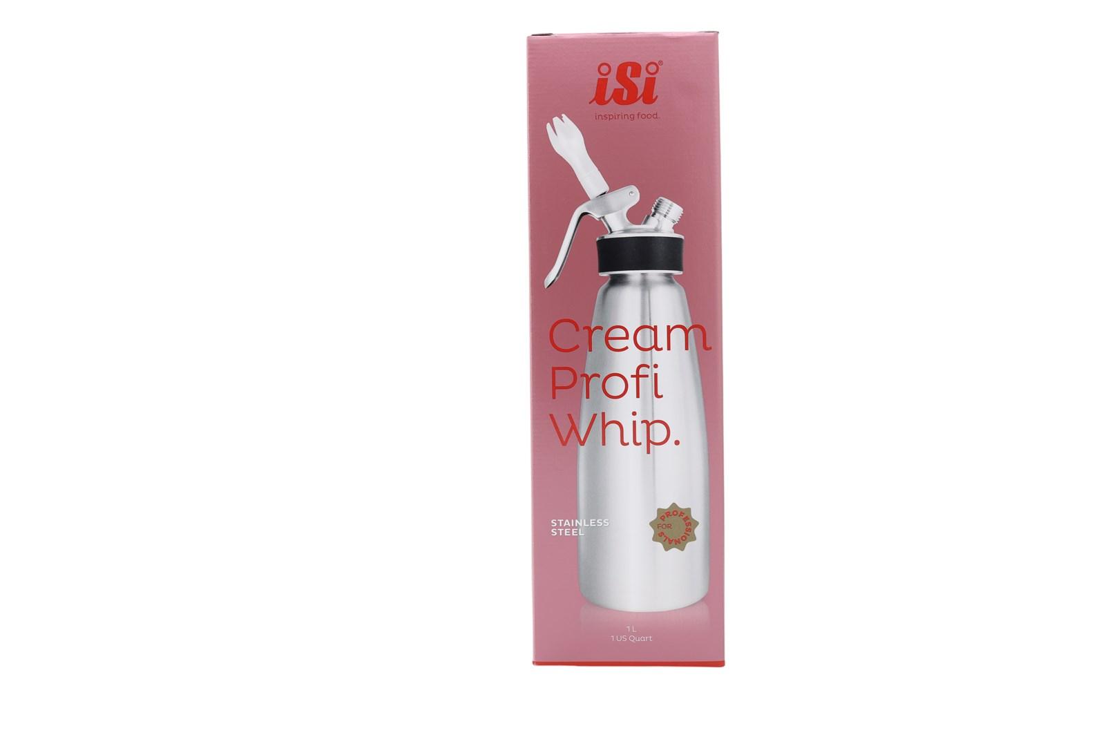 iSi Cream Profi Whip - flødesifon 1 l i rustfrit stål billede