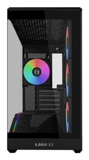 Lian Li Vector V100 Mini pc-kabinet, Micro-ATX, hærdet glas - sort