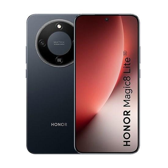 Honor Magic8 Lite 8/512 GB 5G - Sort smartphone billede