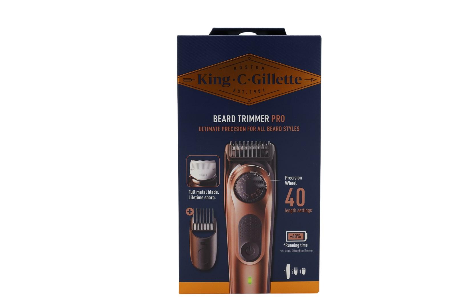 Gillette King C. Beard Trimmer Pro - skægtrimmer billede