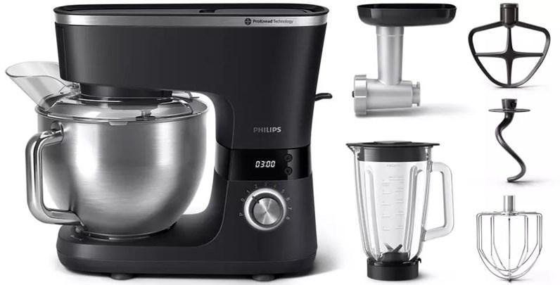 Philips HR7962/21 køkkenmaskine/foodprocessor - inkl. skål, blender og tilbehør billede