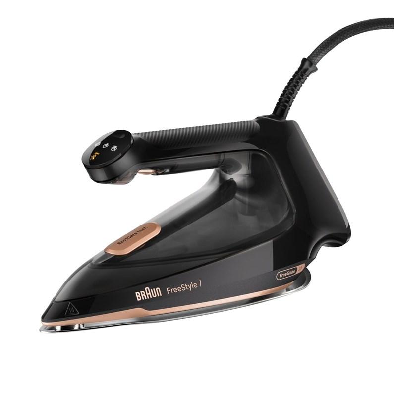 Braun FreeStyle 7 dampstrygejern - sort/kobber billede