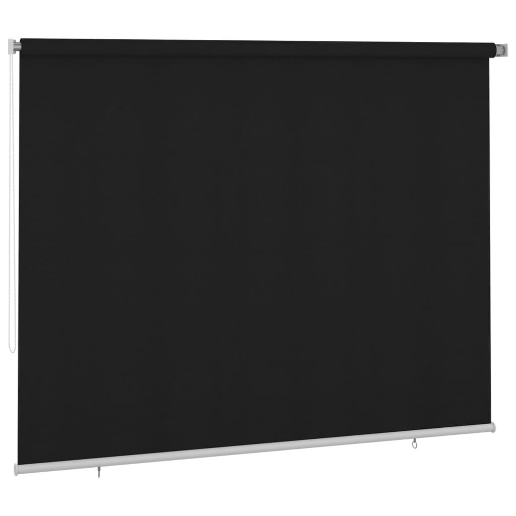 Udendørs rullegardin 300 x 230 cm sort billede