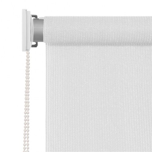 Udendørs rullegardin 300 × 230 cm - hvid HDPE