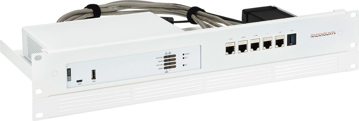 Rackmount.IT RM-SR-T14I firewall rackmontering - 1,3U, hvid billede