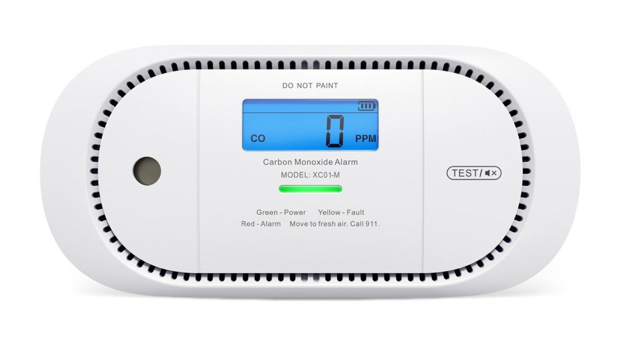 Kuliltealarm med display - X-Sense XC01-M, trådløs sammenkobling (op til 24 enheder) billede