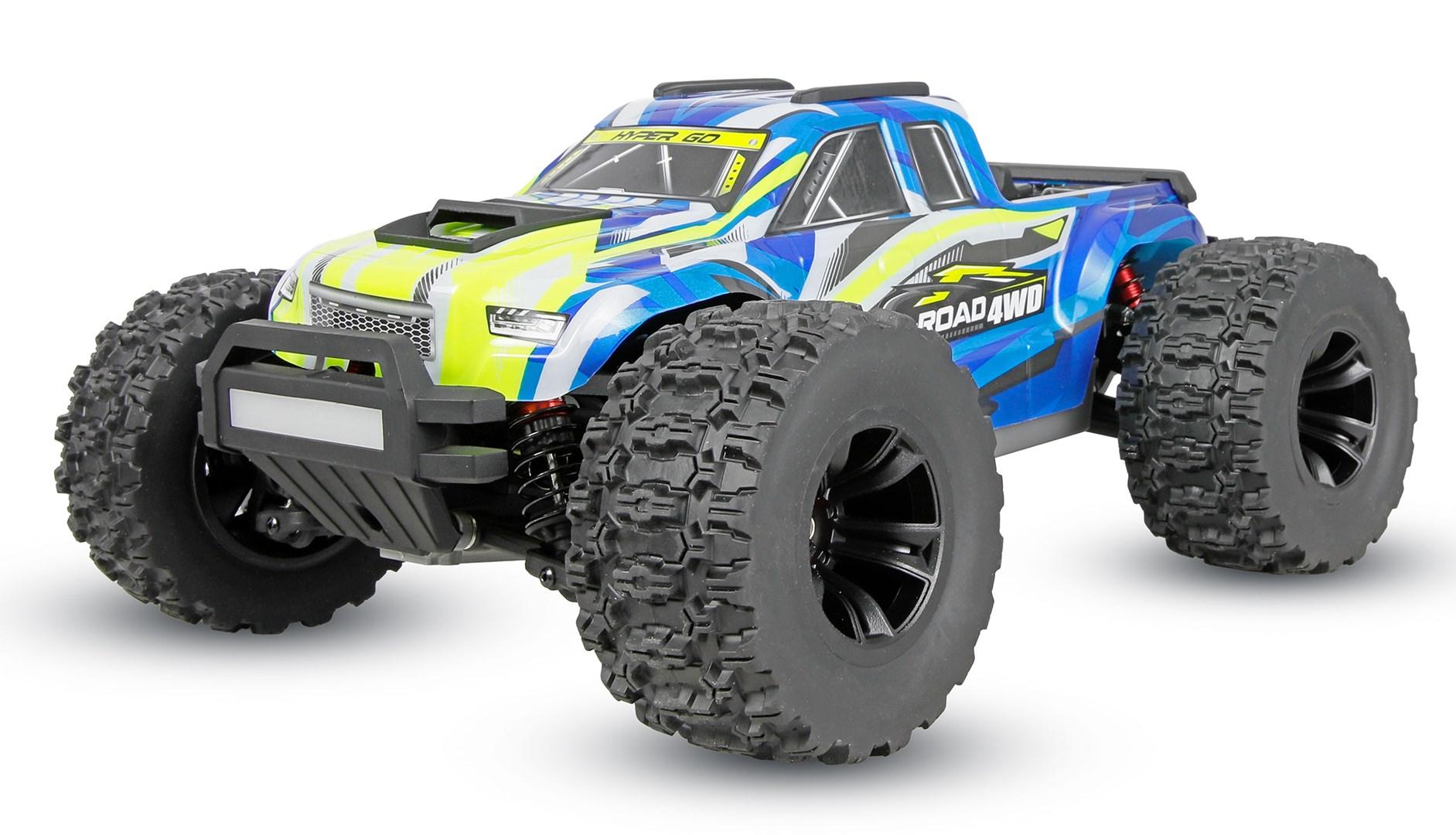 Hyper GO MTX14 fjernstyret monstertruck 1:14 - børstefri 4WD billede