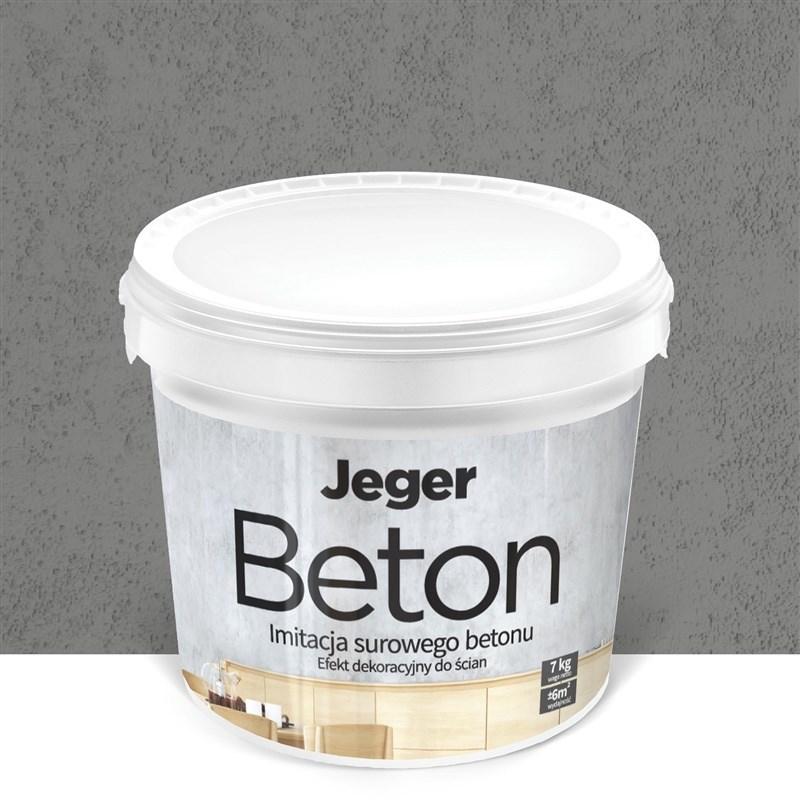 Jeger Beton - dekorativ spartelmasse 7 kg billede