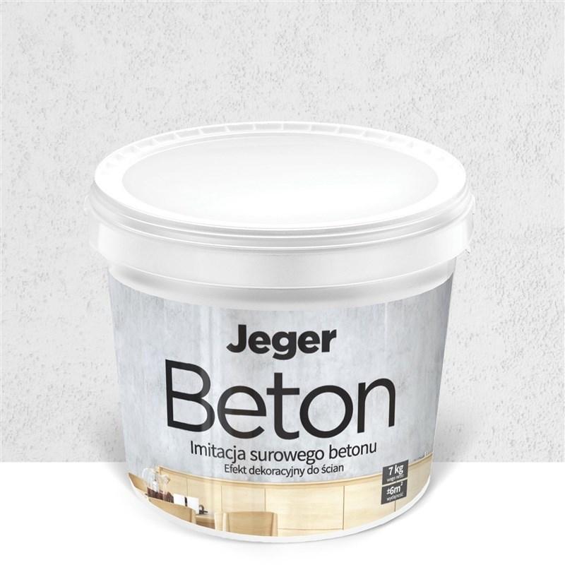 Jeger Beton - dekorativ spartelmasse til rå betonlook, 7 kg billede