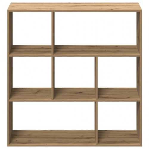 Bogreol/rumdeler i konstrueret træ - 102 × 29 × 103,5 cm, kunsteg