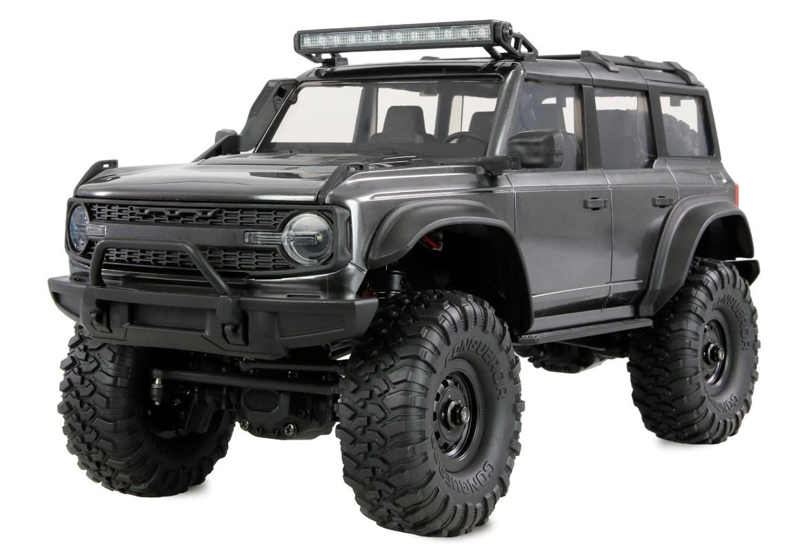 RC crawler bil 1:16 - 4WD, RTR, grå (2,4 GHz) billede