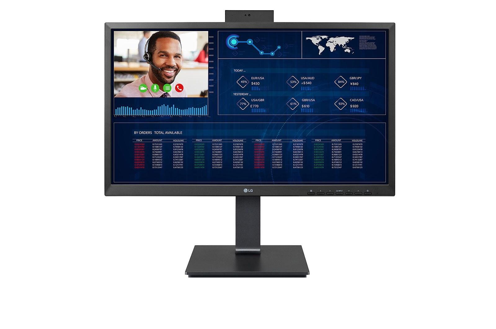 LG 24CQ651W-BP 23,8" All-in-One PC - Pentium N6005, 8 GB RAM, 256 GB SSD, Full HD, sort