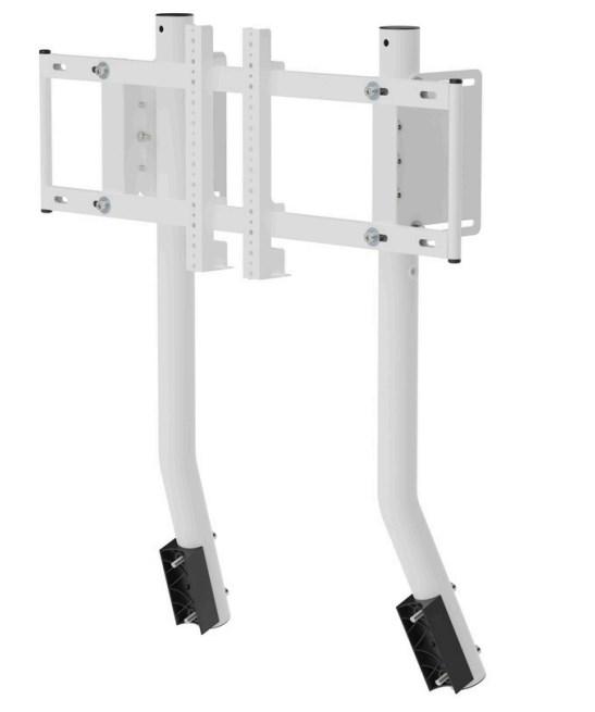OPLITE Monitor Stand GTR S8 E-SPORT (Single Monitor) hvid retail (OP-SMS-GTRESW)