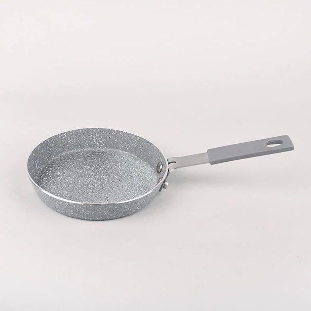 Maestro MR-1211-24 stegepande 24 cm - granitgrå, non-stick billede